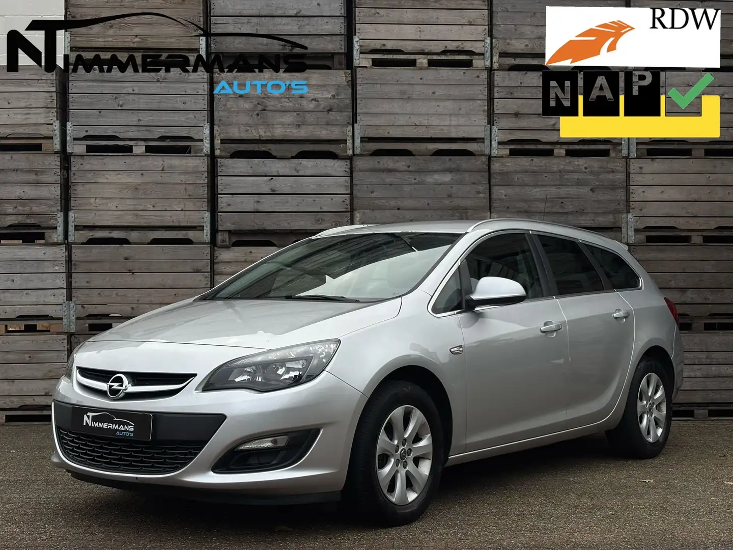 Opel Astra 1.4 Blitz | TREKHAAK | CRUISE | AIRCO | RECENT OND Grijs - 1