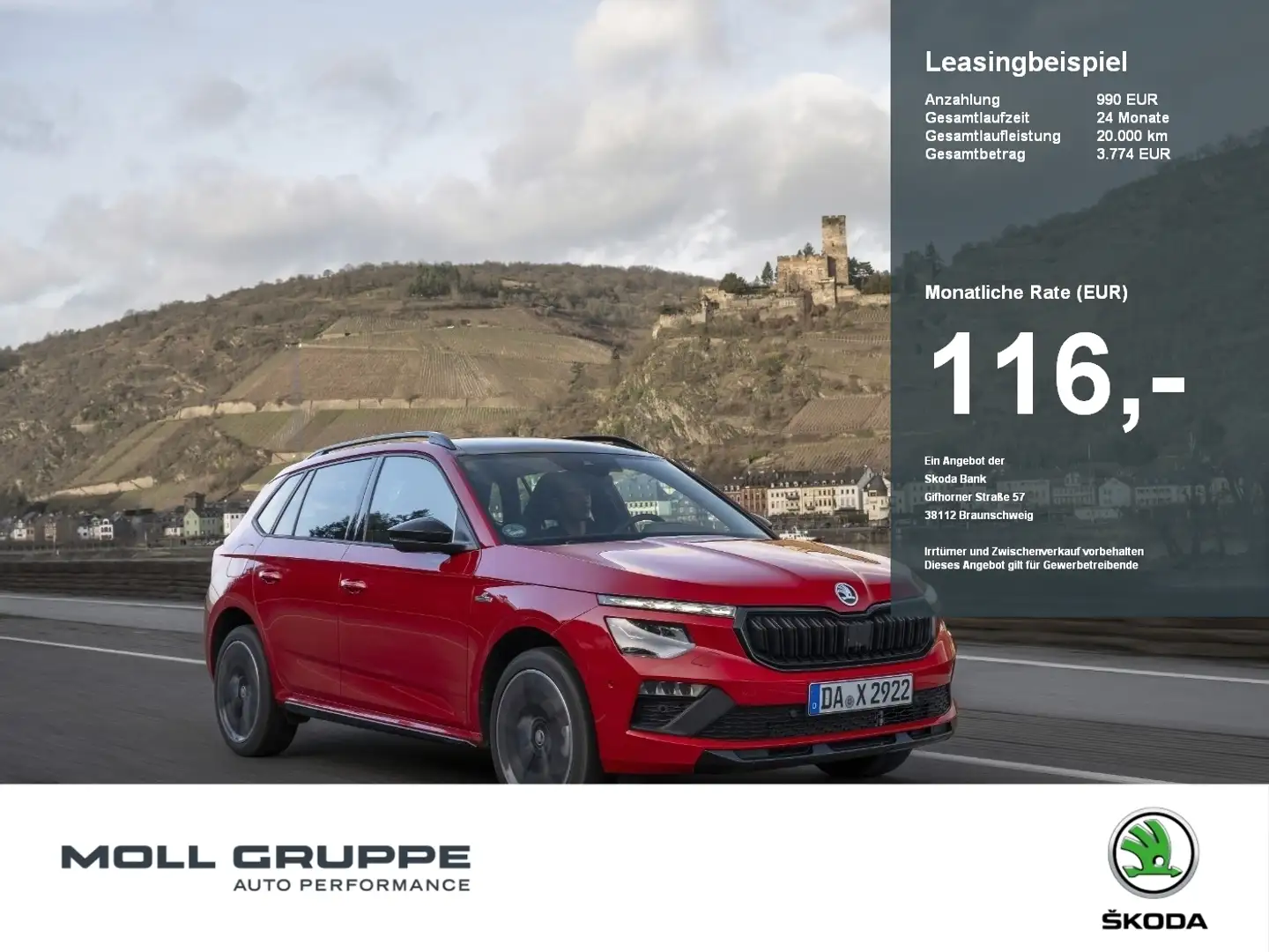 Skoda Kamiq Monte Carlo 1,0 l TSI Grau - 1