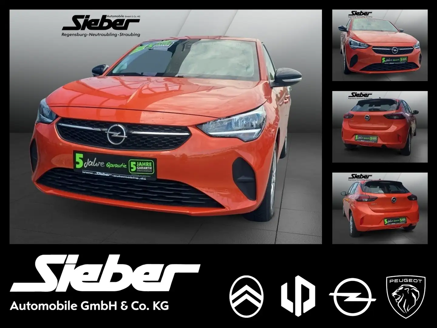 Opel Corsa F 1.2 Edition *Klimaanlage*Bluetooth* Orange - 1