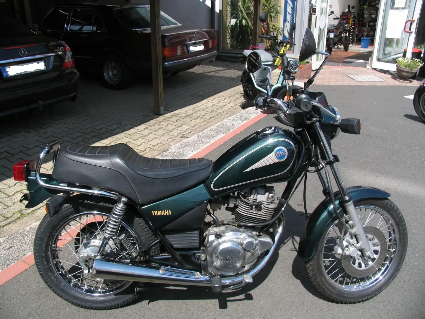 Yamaha SR 125 Grün - 1