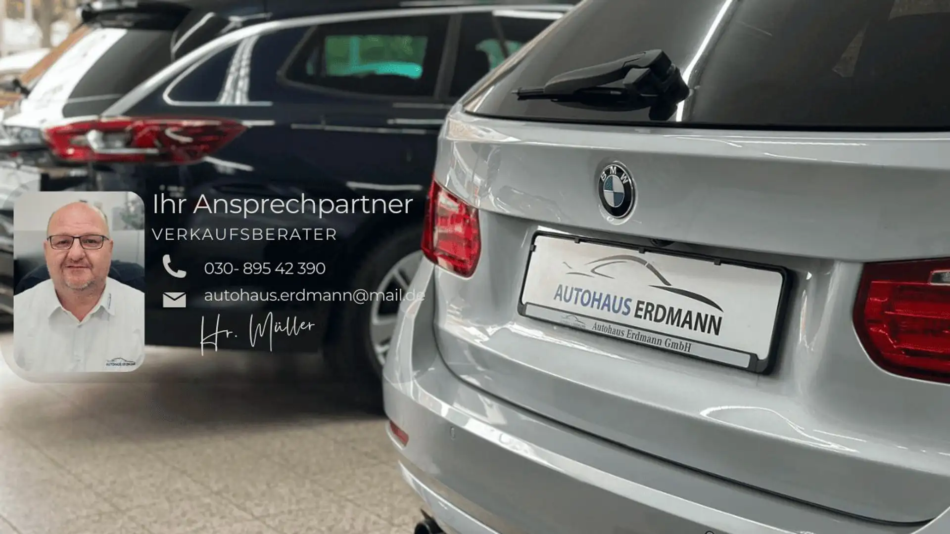 BMW X3 xDrive 20d*23.760 Km*Aut*Leder*HuD*Bi-Xenon Argintiu - 2