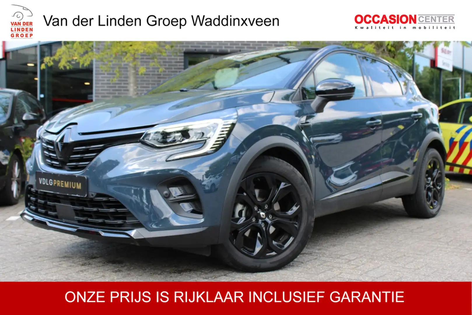 Renault Captur 1.6 E-Tech Plug-in Hybrid 160PK! Rive Gauche "RIJK Blauw - 1