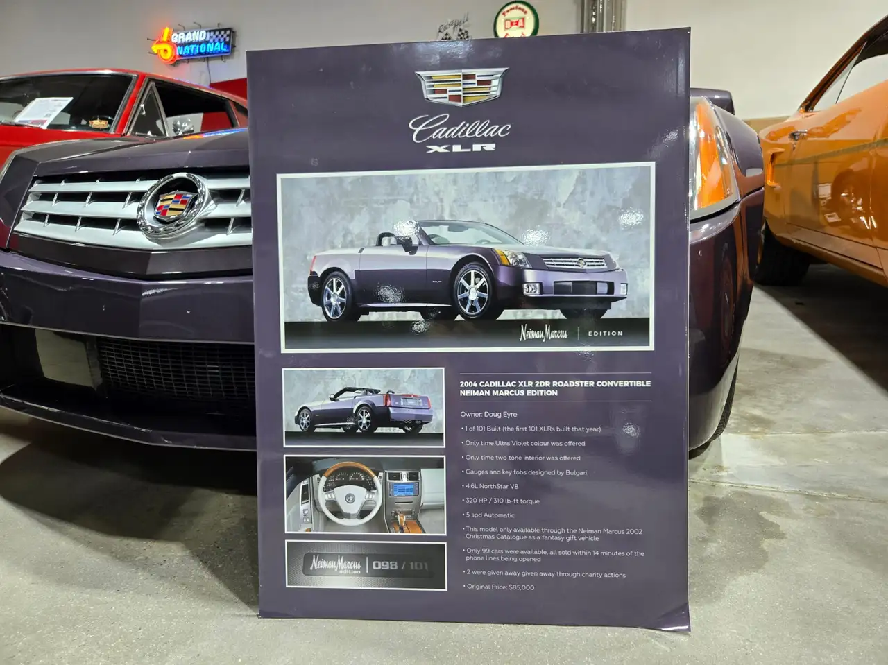 Cadillac XLR снимка Cadillac XLR