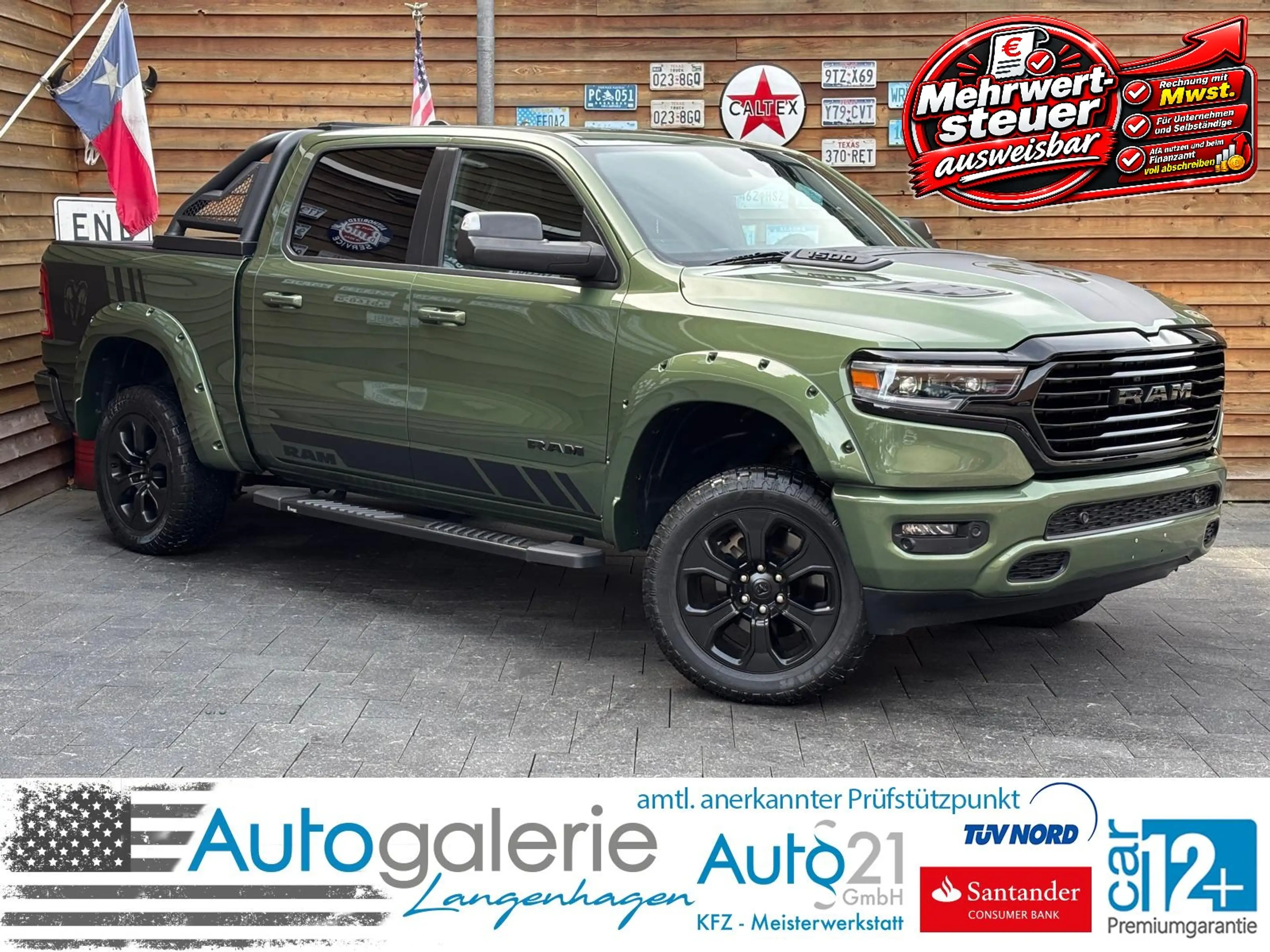 Dodge RAM 1500 5,7L BigHorn Crew Cab LED AHK 4x4