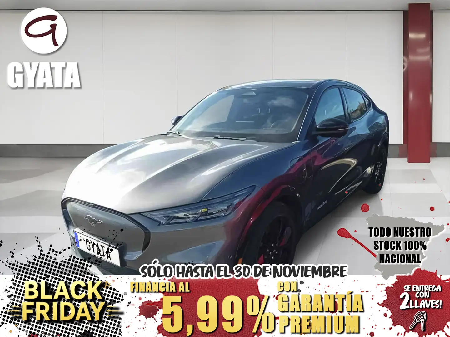 Ford Mustang Mach-E Premium AWD Rango extendido Grijs - 1