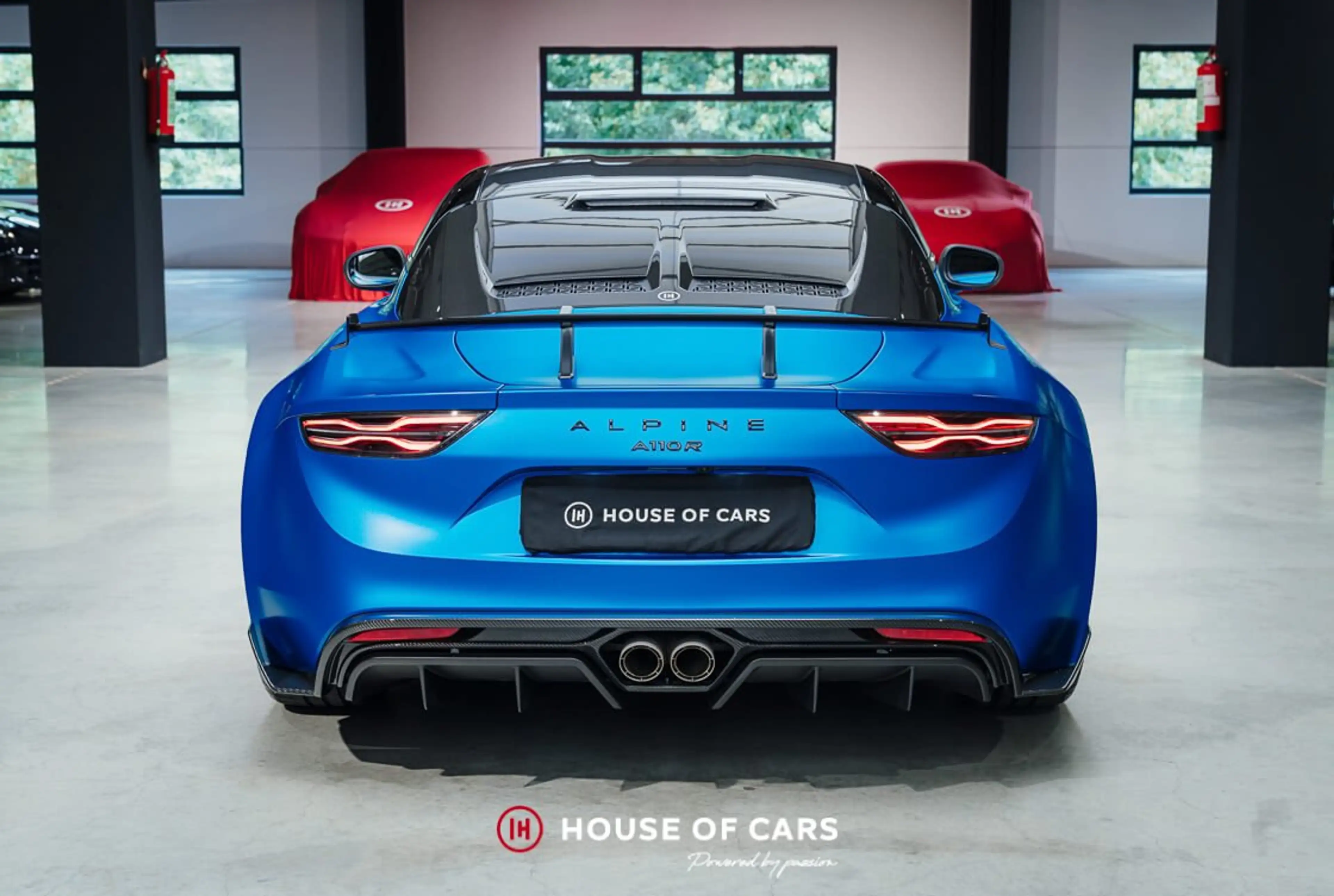 Alpine A110 A110R - Racing Blue Mat F1 - PPF - Belgian car — photo 8