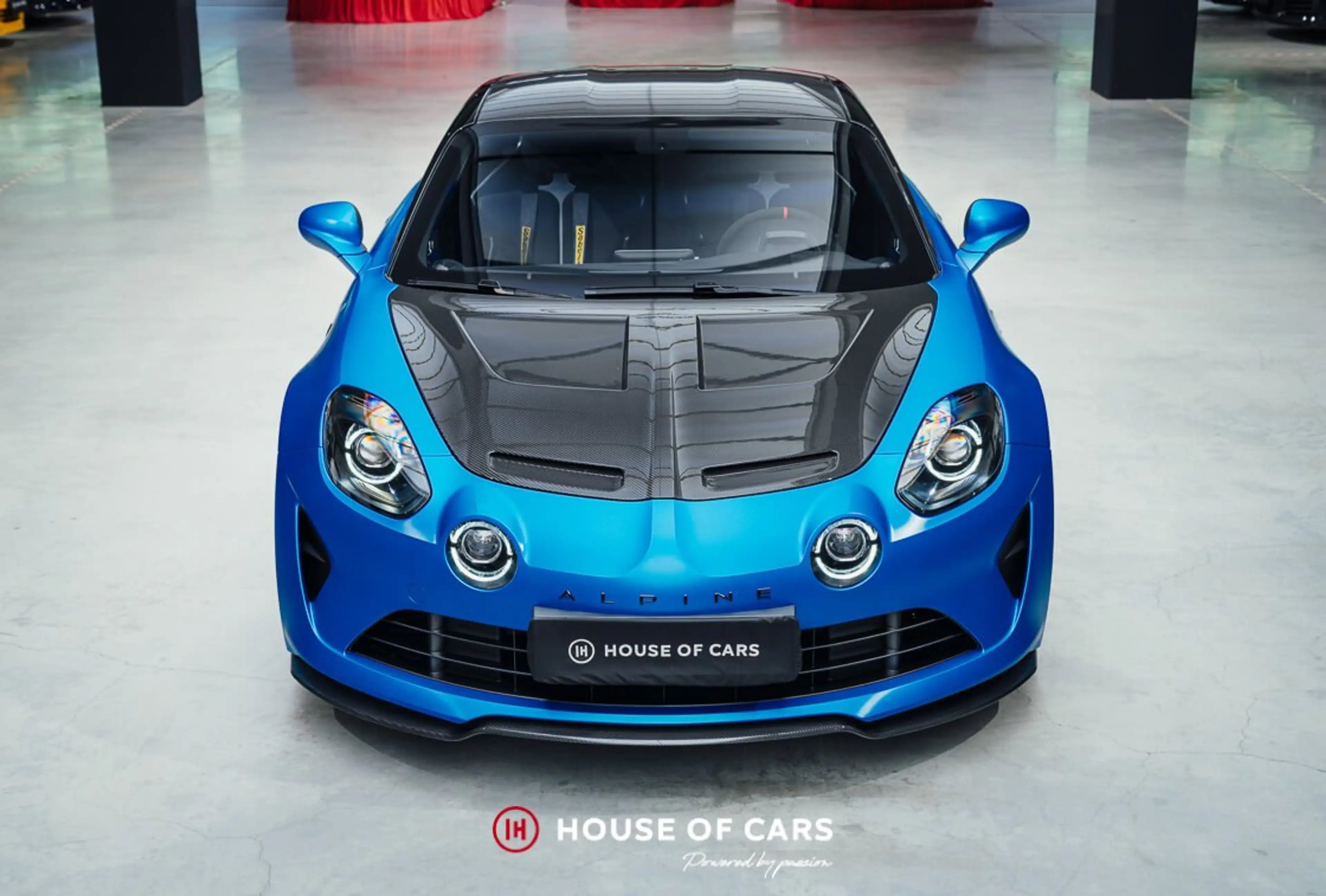 Alpine A110 A110R - Racing Blue Mat F1 - PPF - Belgian car — photo 3