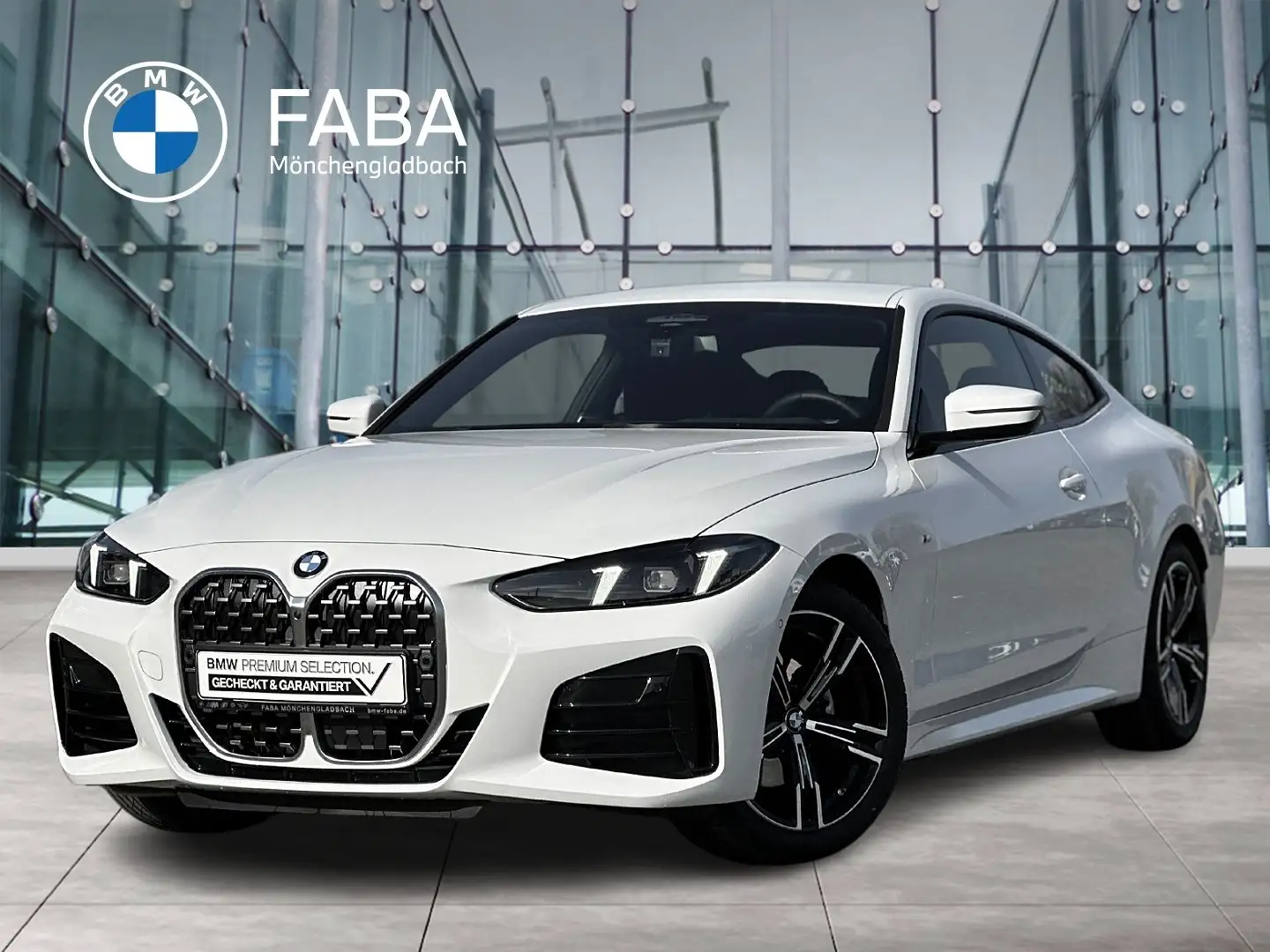 BMW 420 d Coupé M Sportpaket HiFi DAB LED RFK Shz Blanco - 1