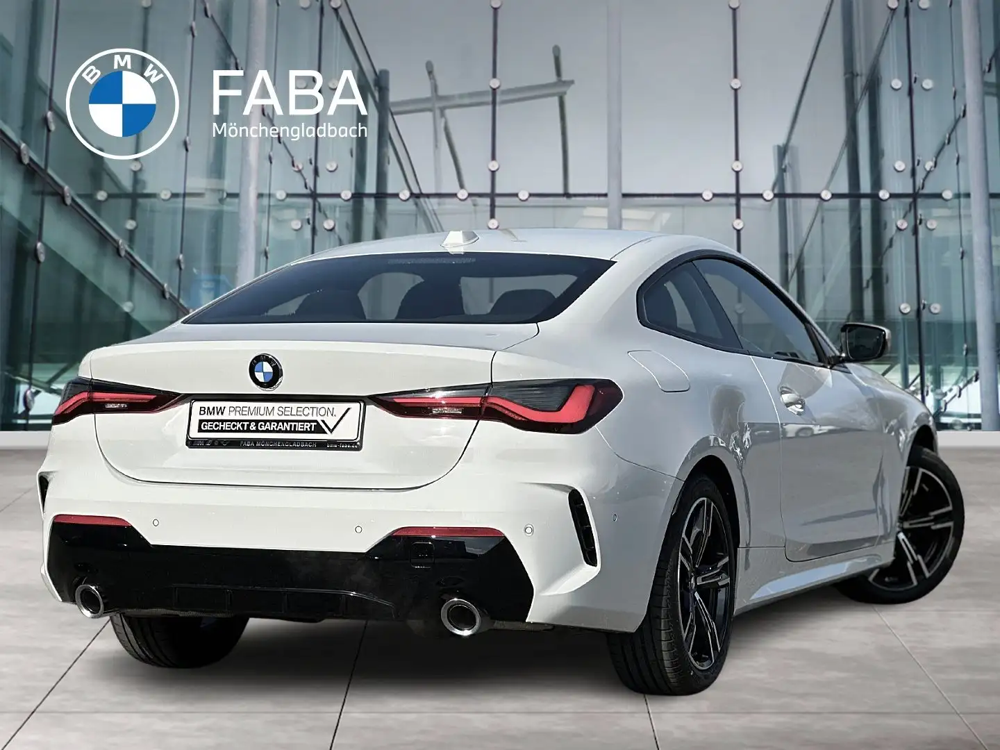 BMW 420 d Coupé M Sportpaket HiFi DAB LED RFK Shz Blanco - 2