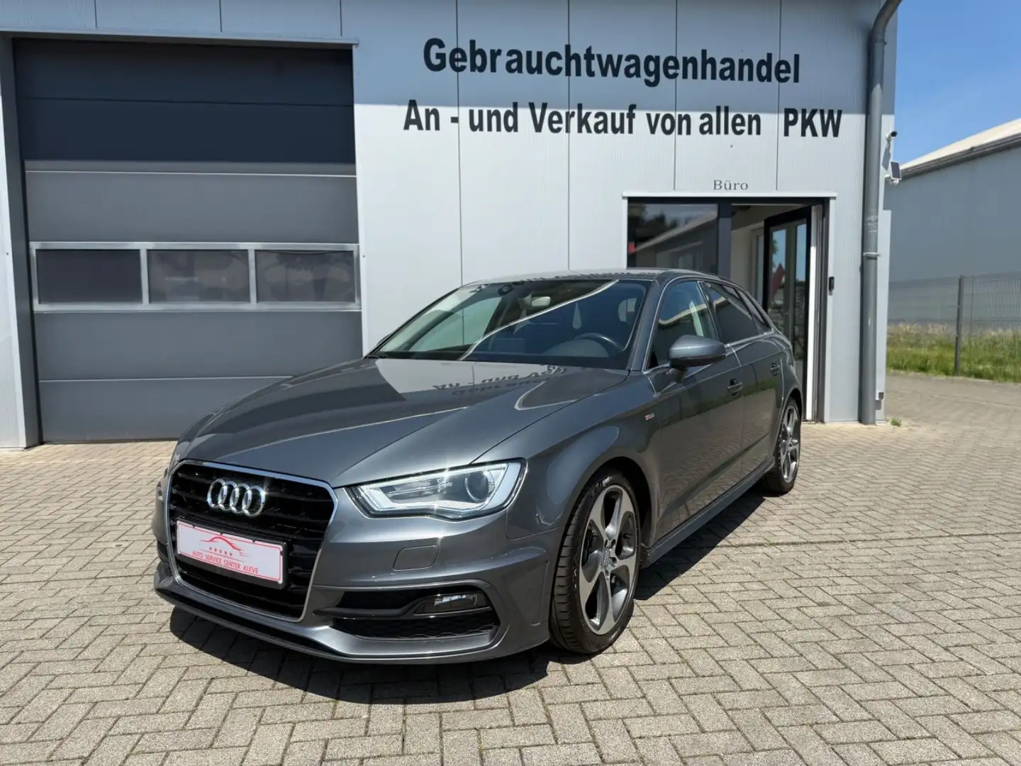Audi A3 Sportback*S-LINE*1HAND*SHZ*TEMPOMAT*XENON* Gris - 1