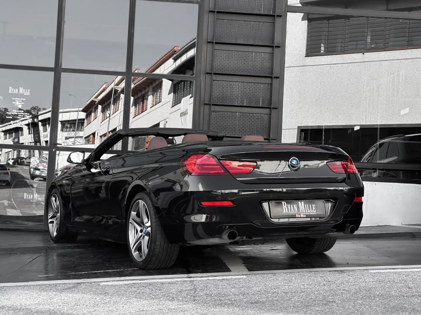 BMW 640 640iA Cabrio Negro - 2
