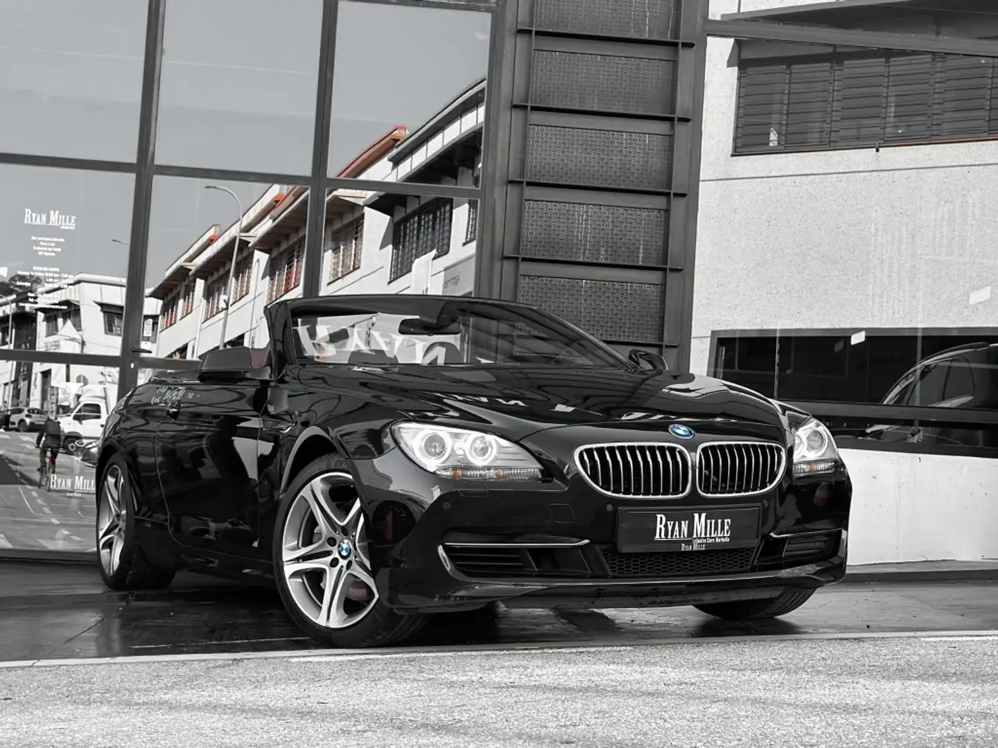 BMW 640 640iA Cabrio Negro - 1