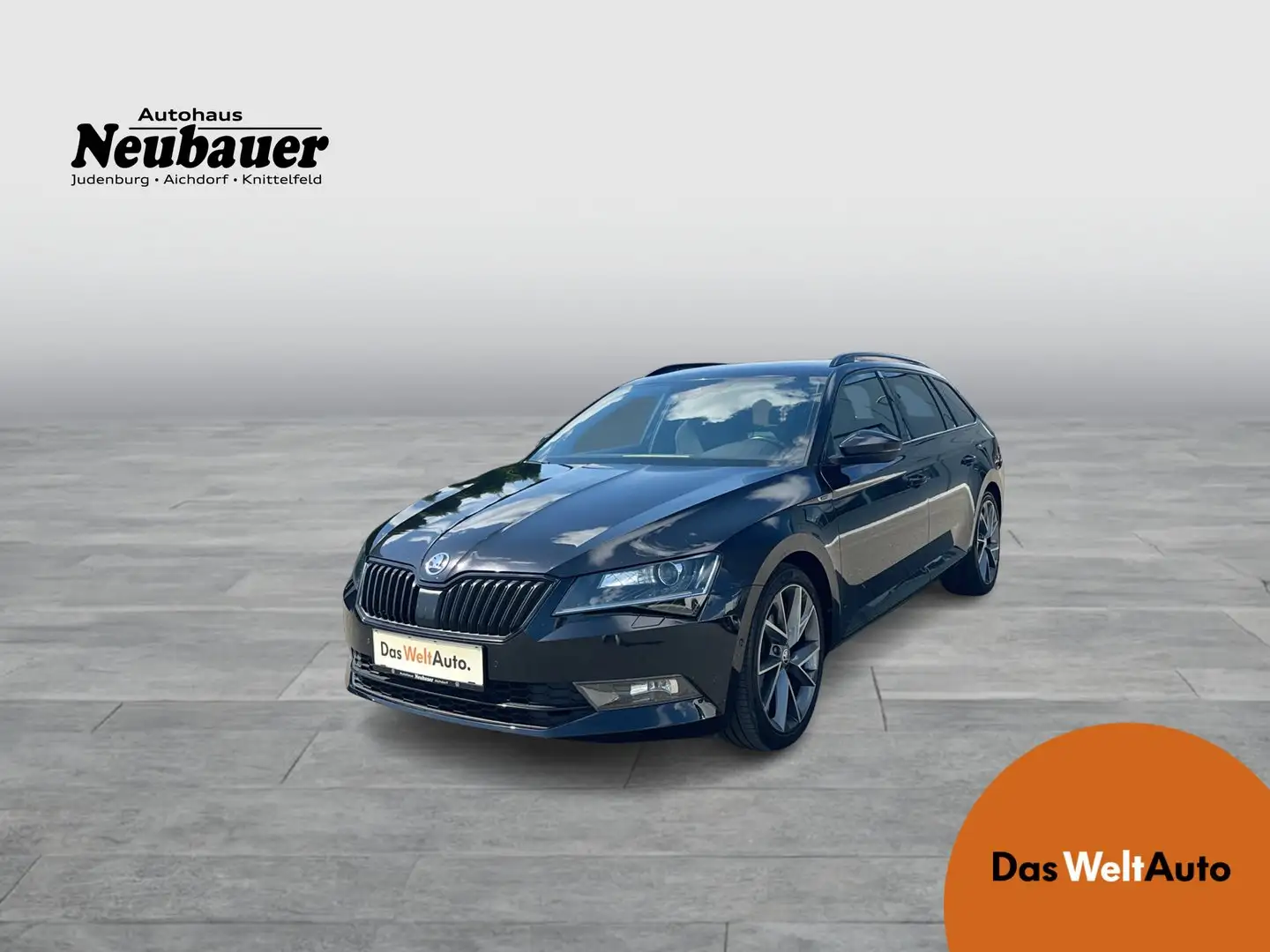 Skoda Superb SportLine TDI DSG Noir - 1