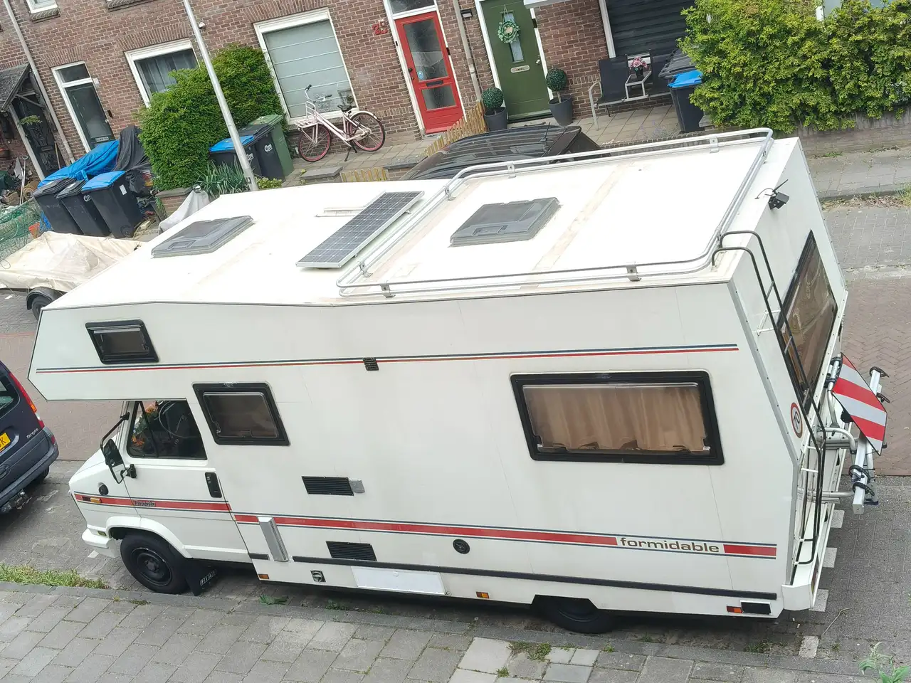 Fiat Ducato Camper Alkoof - 4 Pers. - Benzine - Oldtimer, foto 2