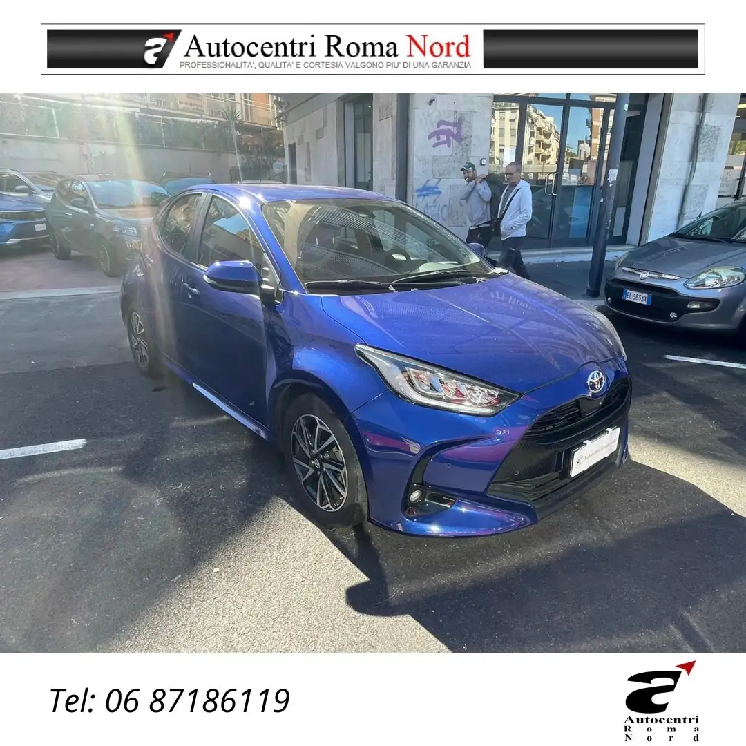 Toyota Yaris 1.0 Trend Bleu - 1