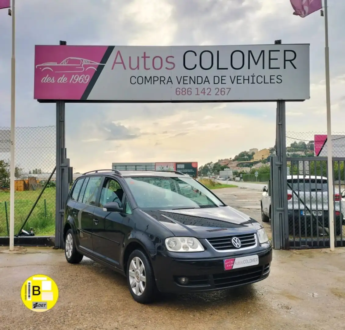 Volkswagen Touran 1.9TDI Edition 105 Negro - 1