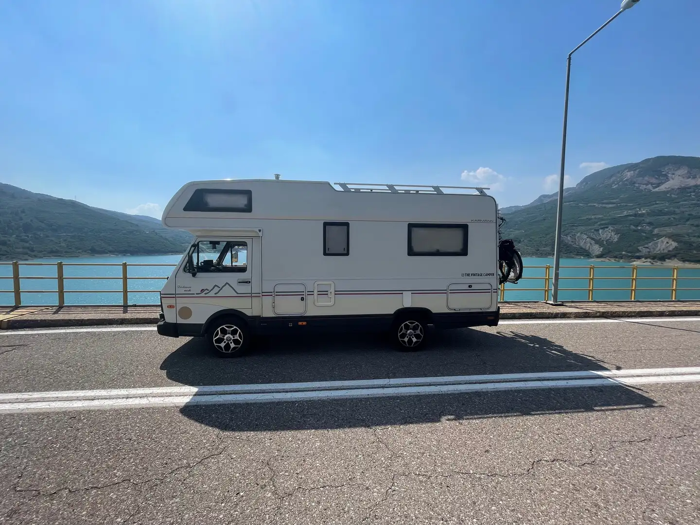 Caravans-Wohnm Karmann VW LT35 Karmann distance gold Weiß - 2