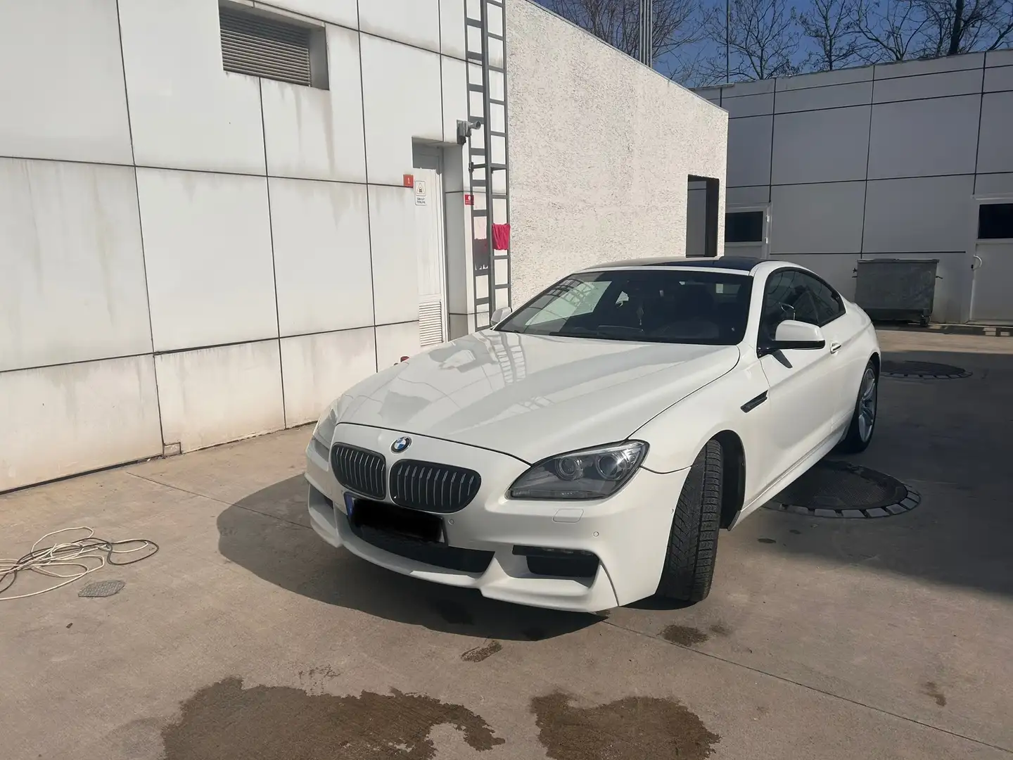 BMW 650 650i Blanc - 1