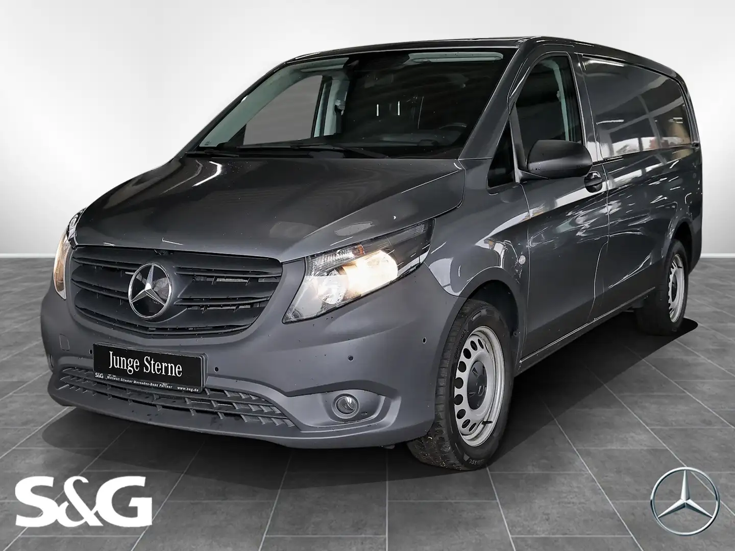 Mercedes-Benz Vito 114 CDI Kasten Lang PRO RüKam+Sitzhzg. Grigio - 1