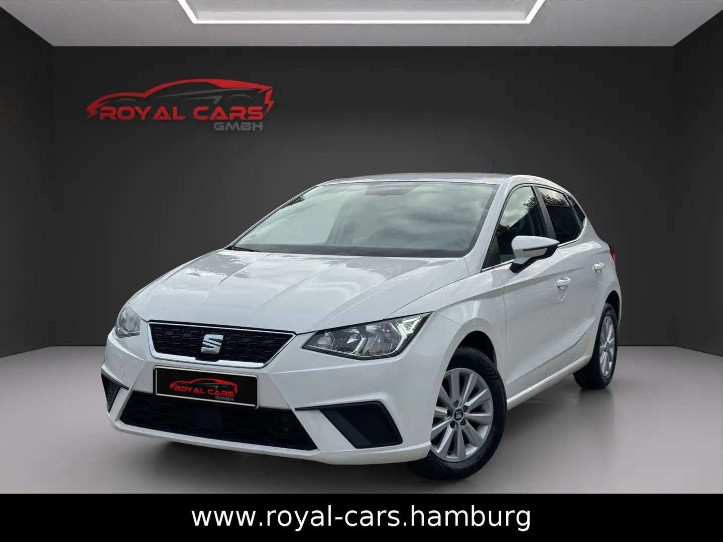 SEAT Ibiza Style NAVI*KLIMA*SHZ*PDC*AUTOMATIK*TEMPOM Blanc - 1