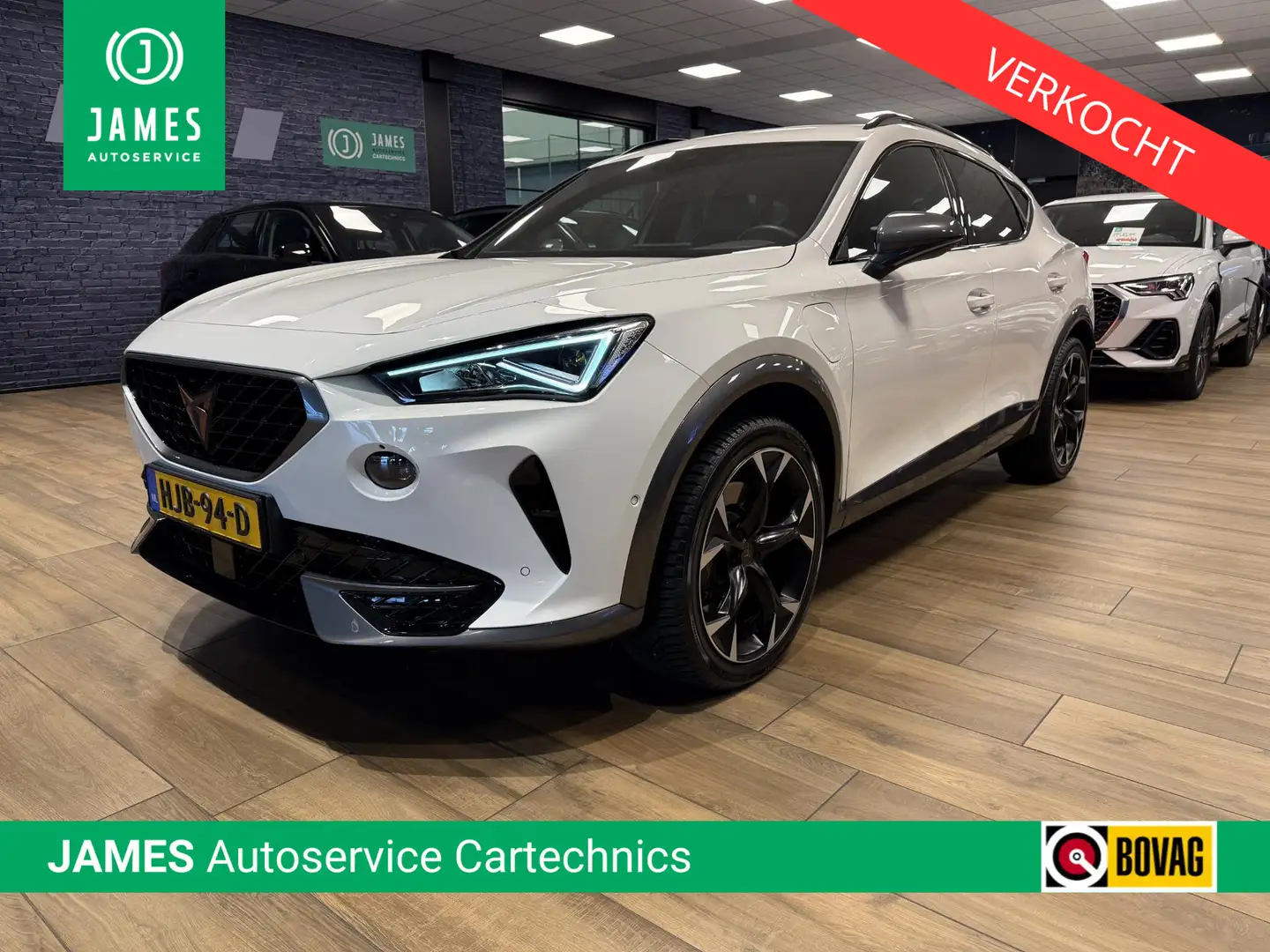 CUPRA Formentor 1.4 e-Hybrid VZ Black Edition 245PK|Apple Carplay| Blanc - 1