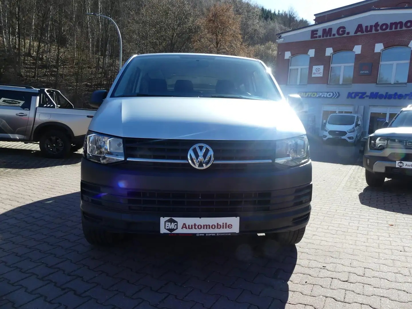 Volkswagen T6 Transporter T6 TDI*2.0*AHK*Klima*Bluetooth*Scheckheft*PDC Silber - 2