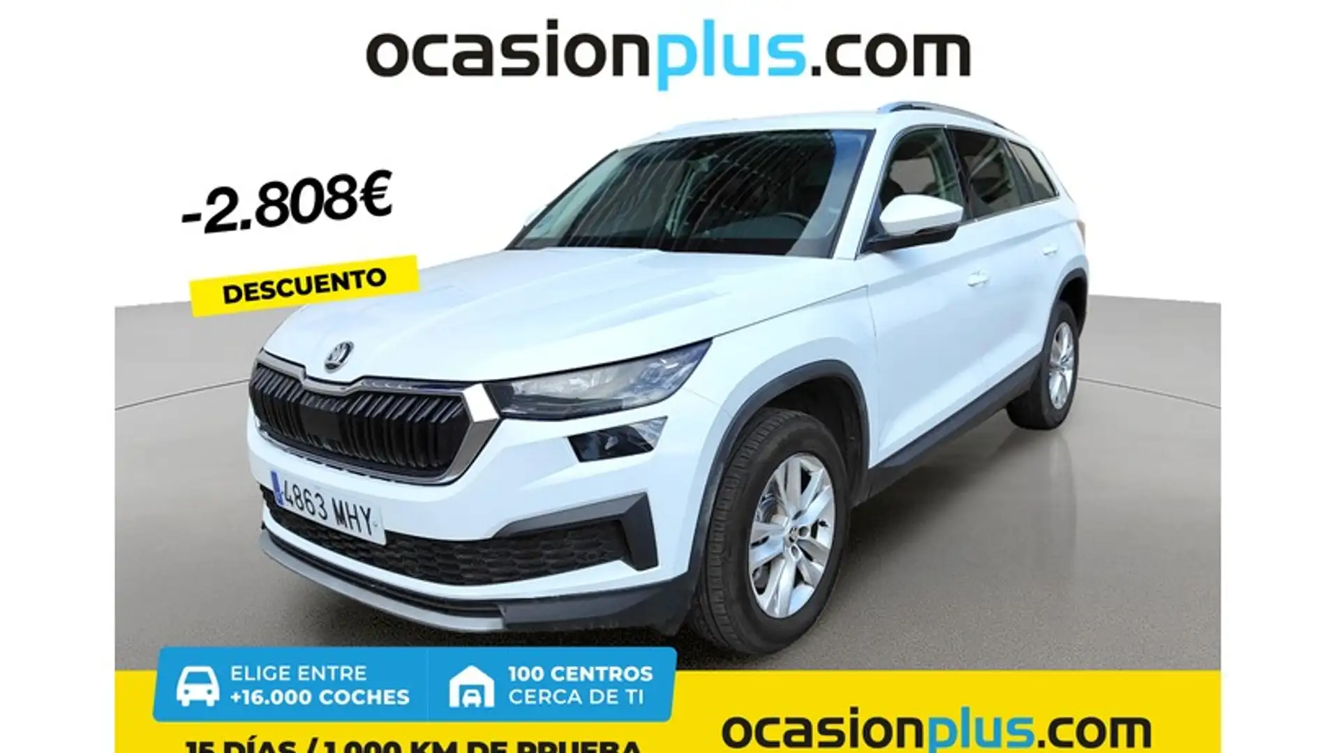 Skoda Kodiaq 2.0TDI AB tech Ambition 4x2 DSG 110kW Blanco - 1