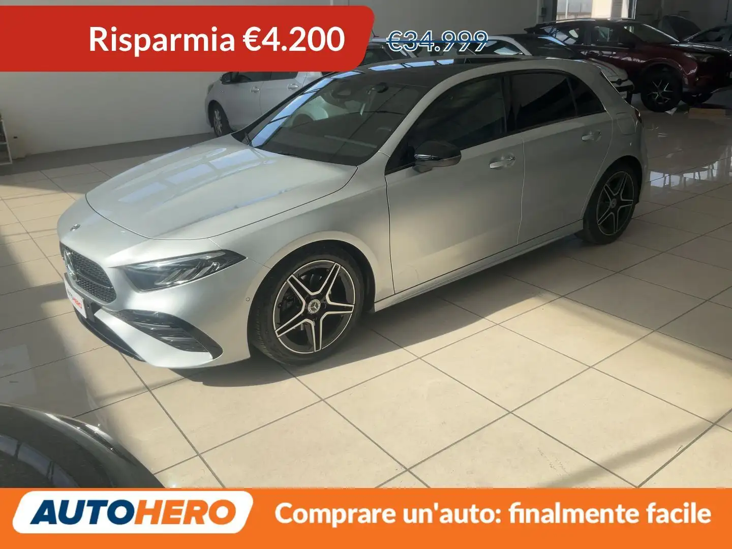 Mercedes-Benz A 180 A 180 d Premium Automatic Argento - 1
