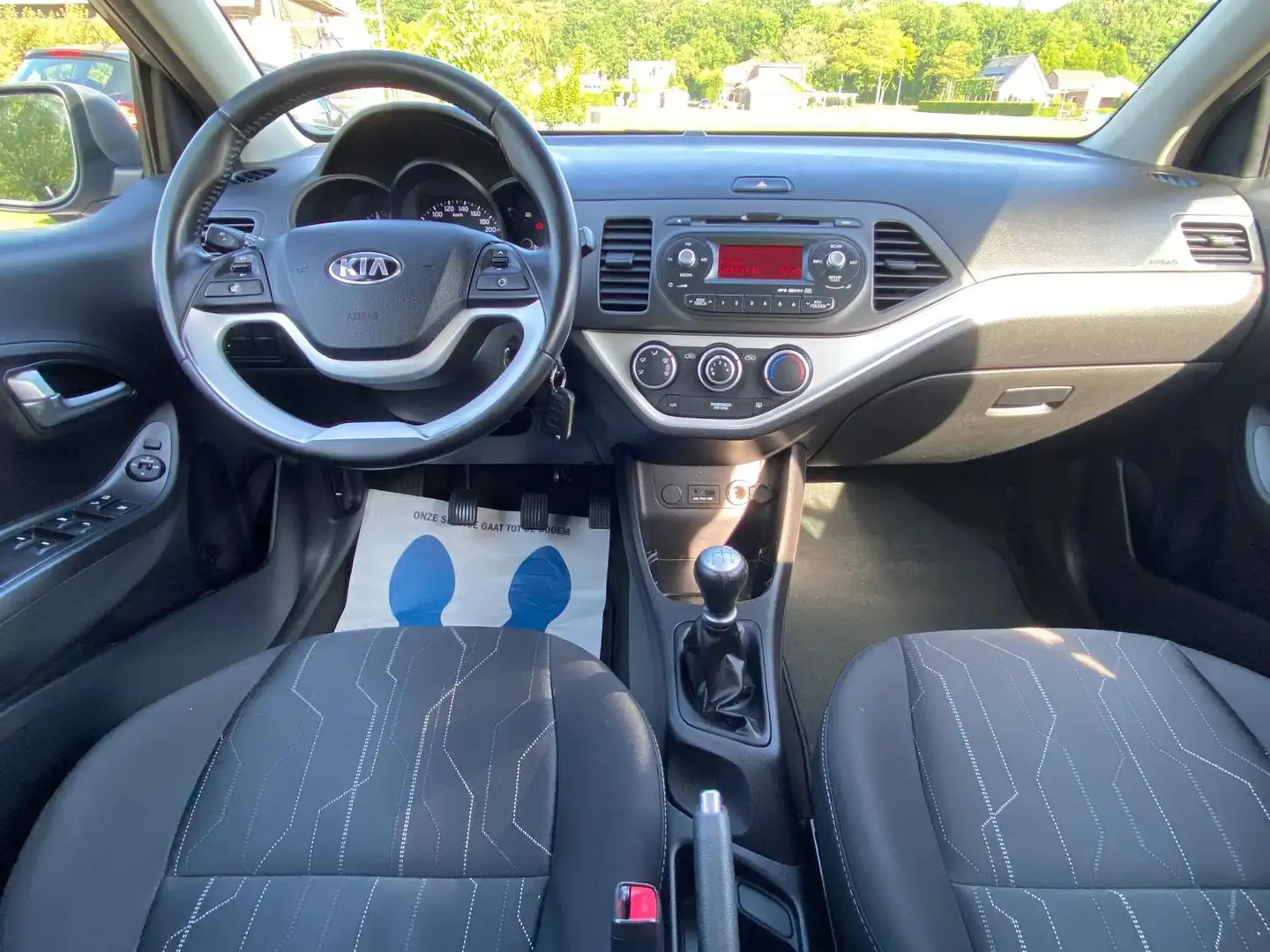 Kia Picanto 1.0 CVVT Design Edition 5DRS AIRCO NAP GOED ONDERH Gris - 2