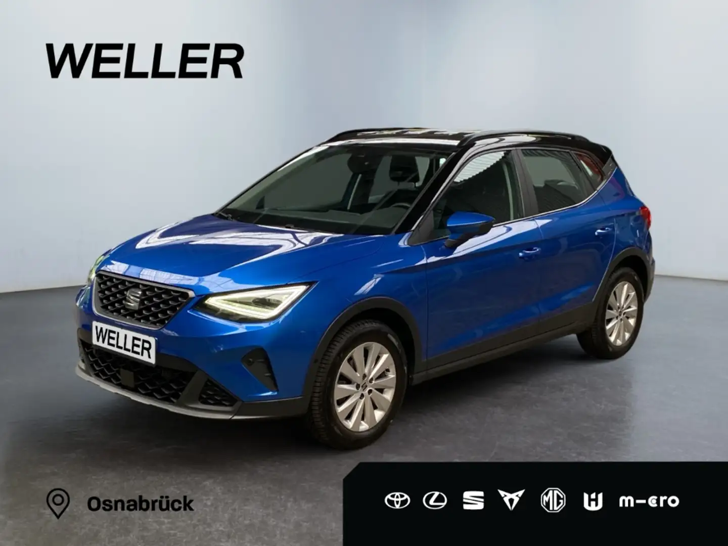 SEAT Arona 1.0 TSI Style *Voll-LED*Kamera*SHZ*CarPlay* Blau - 1
