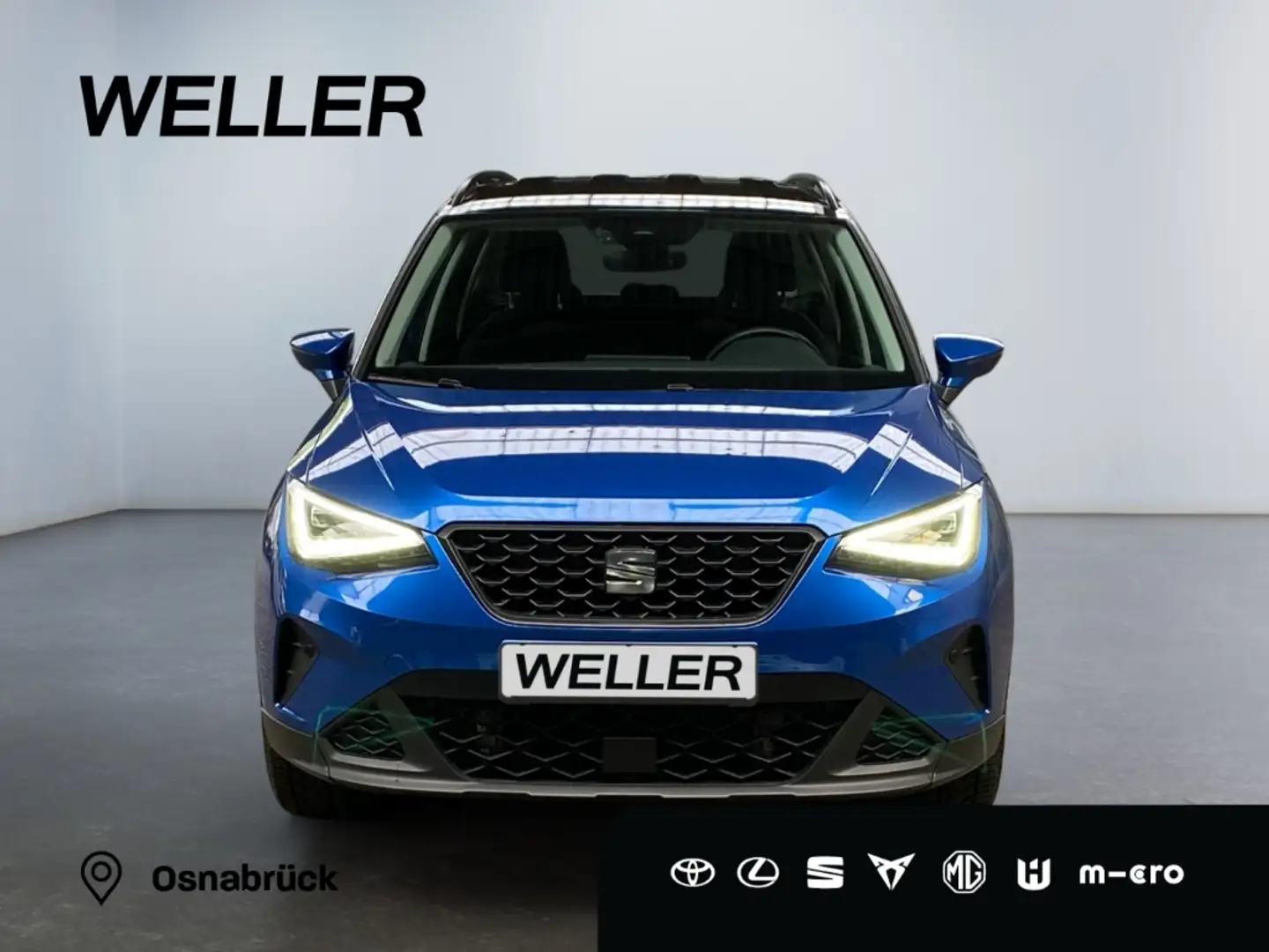 SEAT Arona 1.0 TSI Style *Voll-LED*Kamera*SHZ*CarPlay* Blau - 2