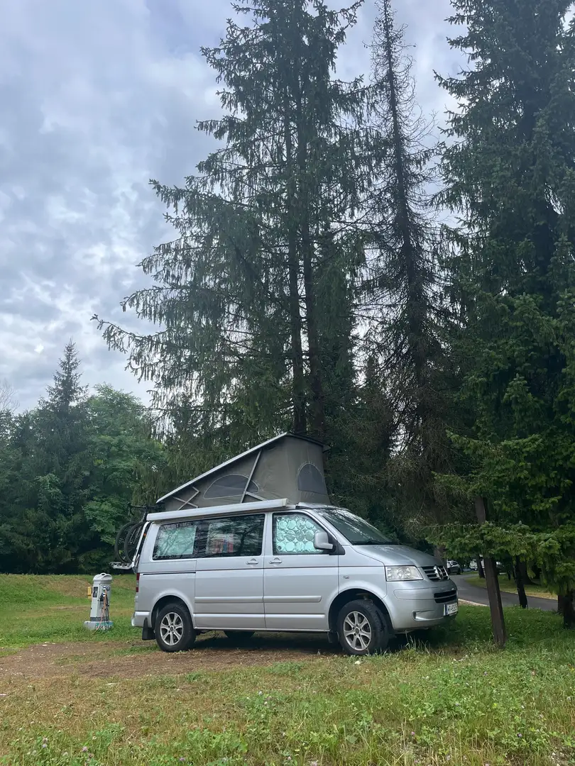Volkswagen T5 California 4 Motion // 3000 km Motor-Laufleistung Silber - 1