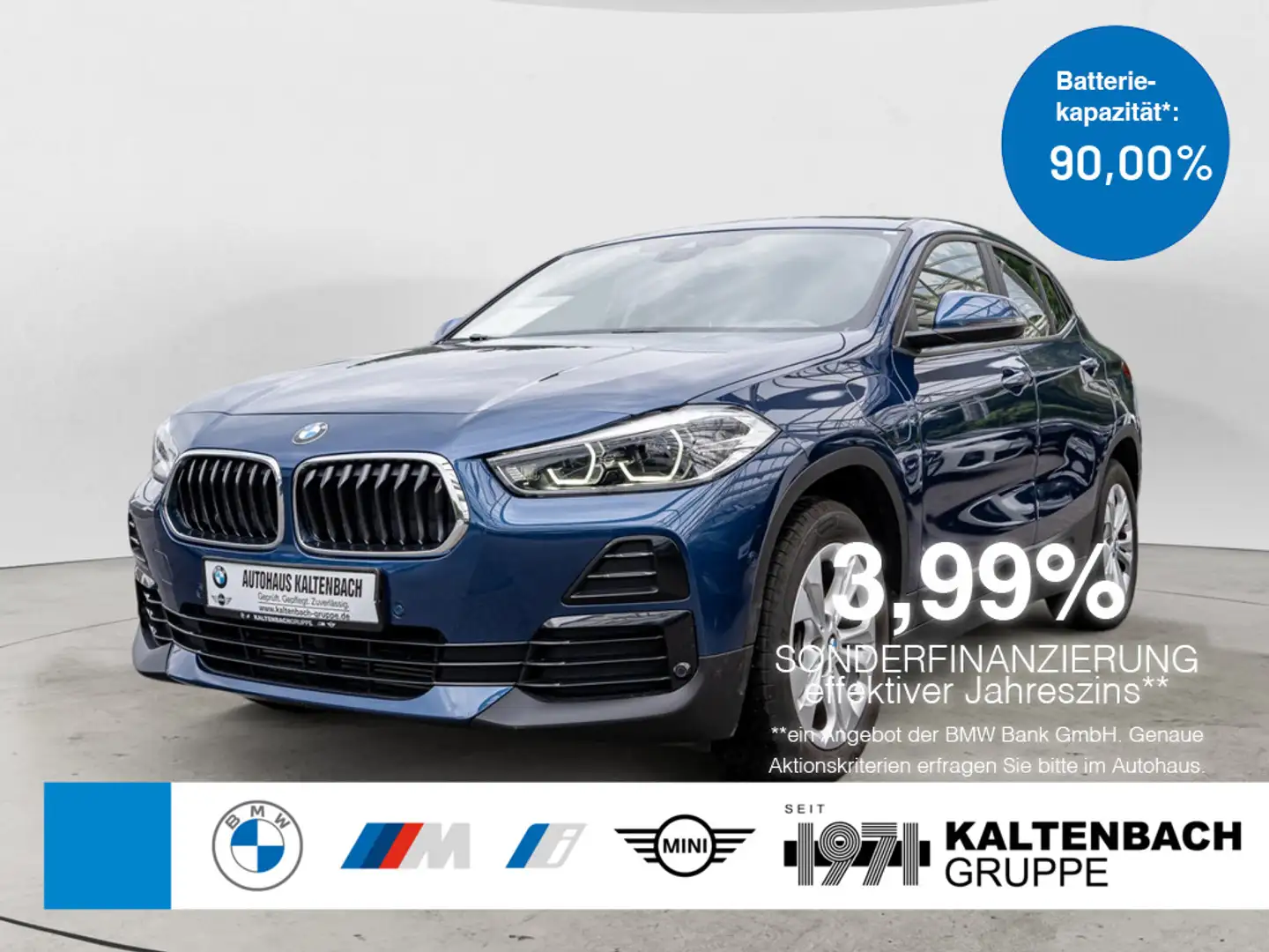 BMW X2 xDrive25e Advantage LED PDC KLIMAAUTOMATIK Bleu - 1