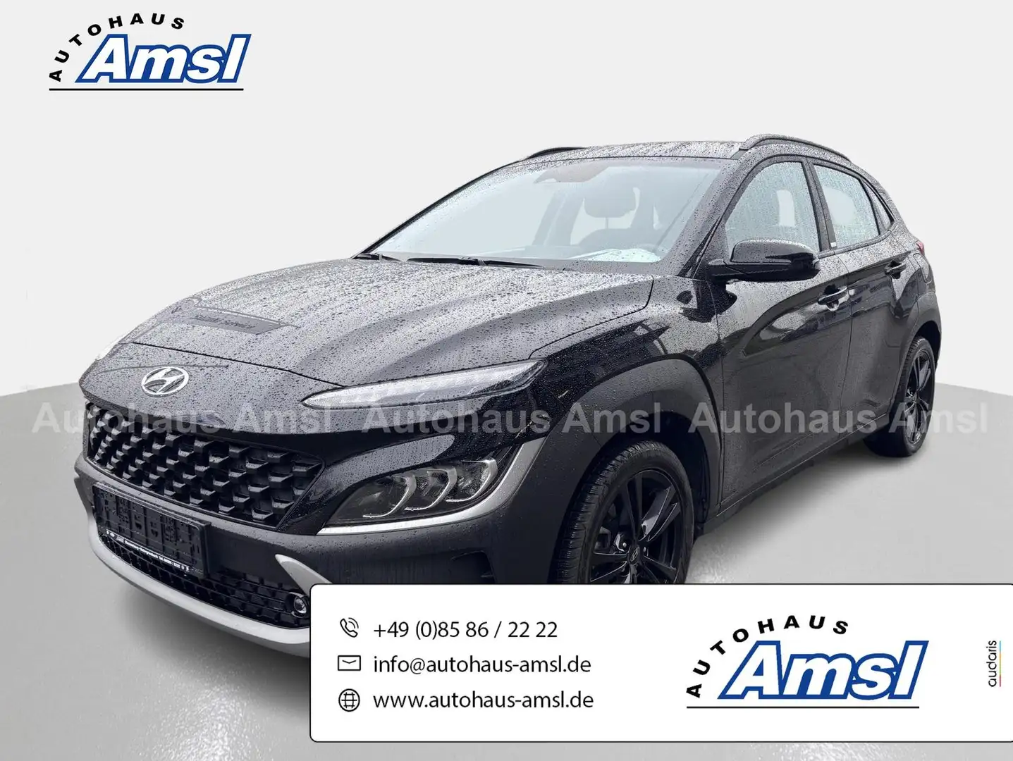 Hyundai KONA Trend Hybrid 2WD*Navi*FLA*PDC*Kam*Lkrdhzg* Чёрный - 1