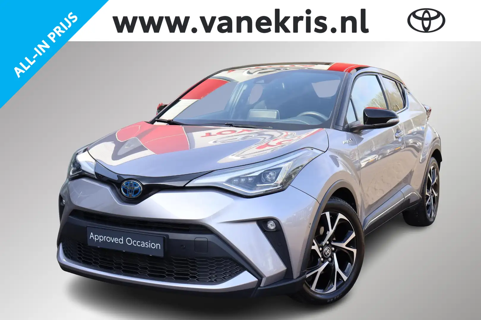 Toyota C-HR 2.0 Hybrid Style, Alcantara , JBL, Blind Spot Grijs - 1
