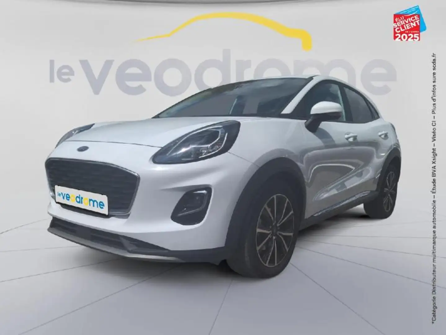 Ford Puma 1.0 EcoBoost 125ch mHEV Titanium 6cv Blanco - 1