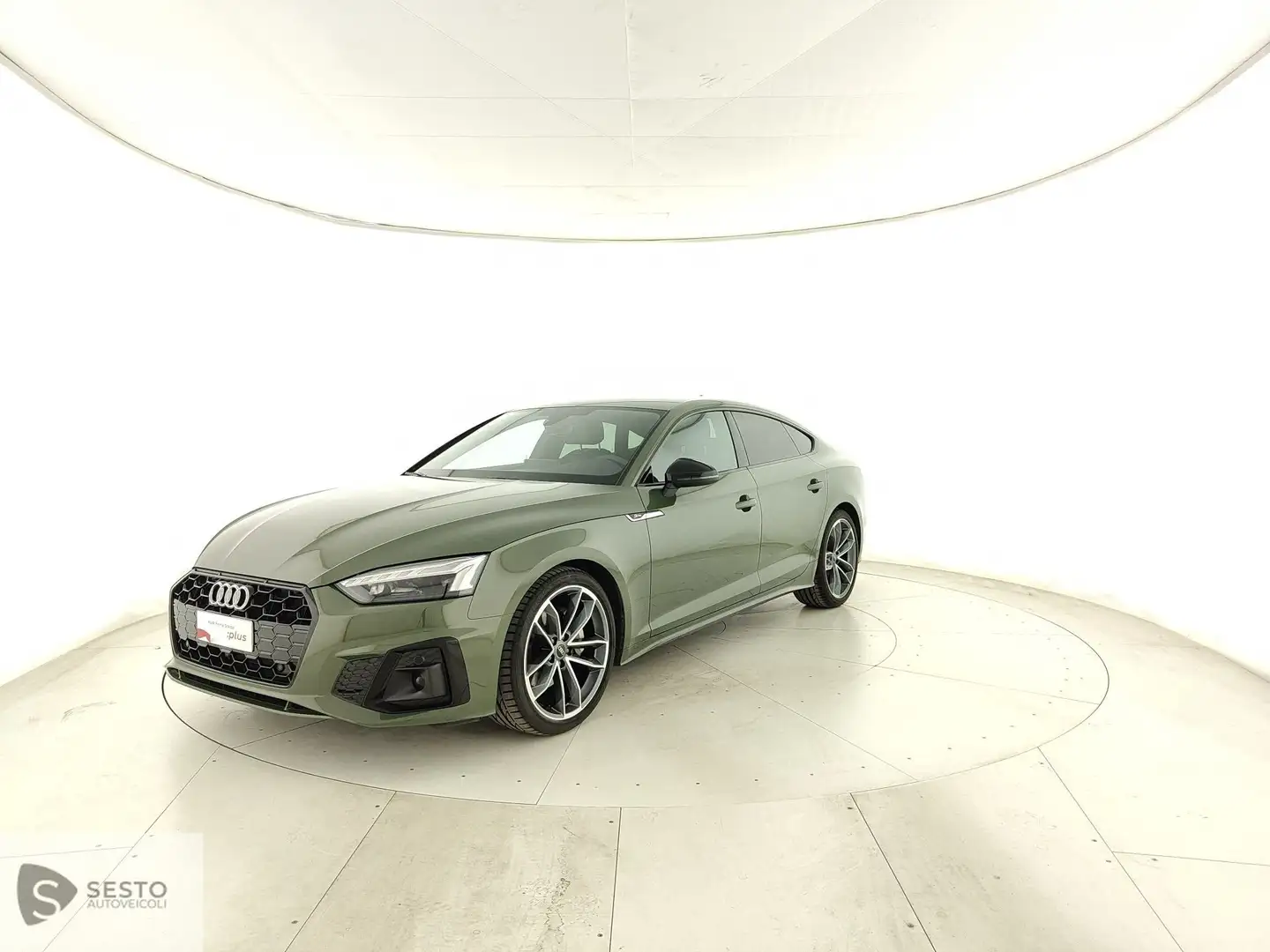 Audi A5 II 2020 Sportback Sportback 40 2.0 tdi mhev S lin Verde - 1