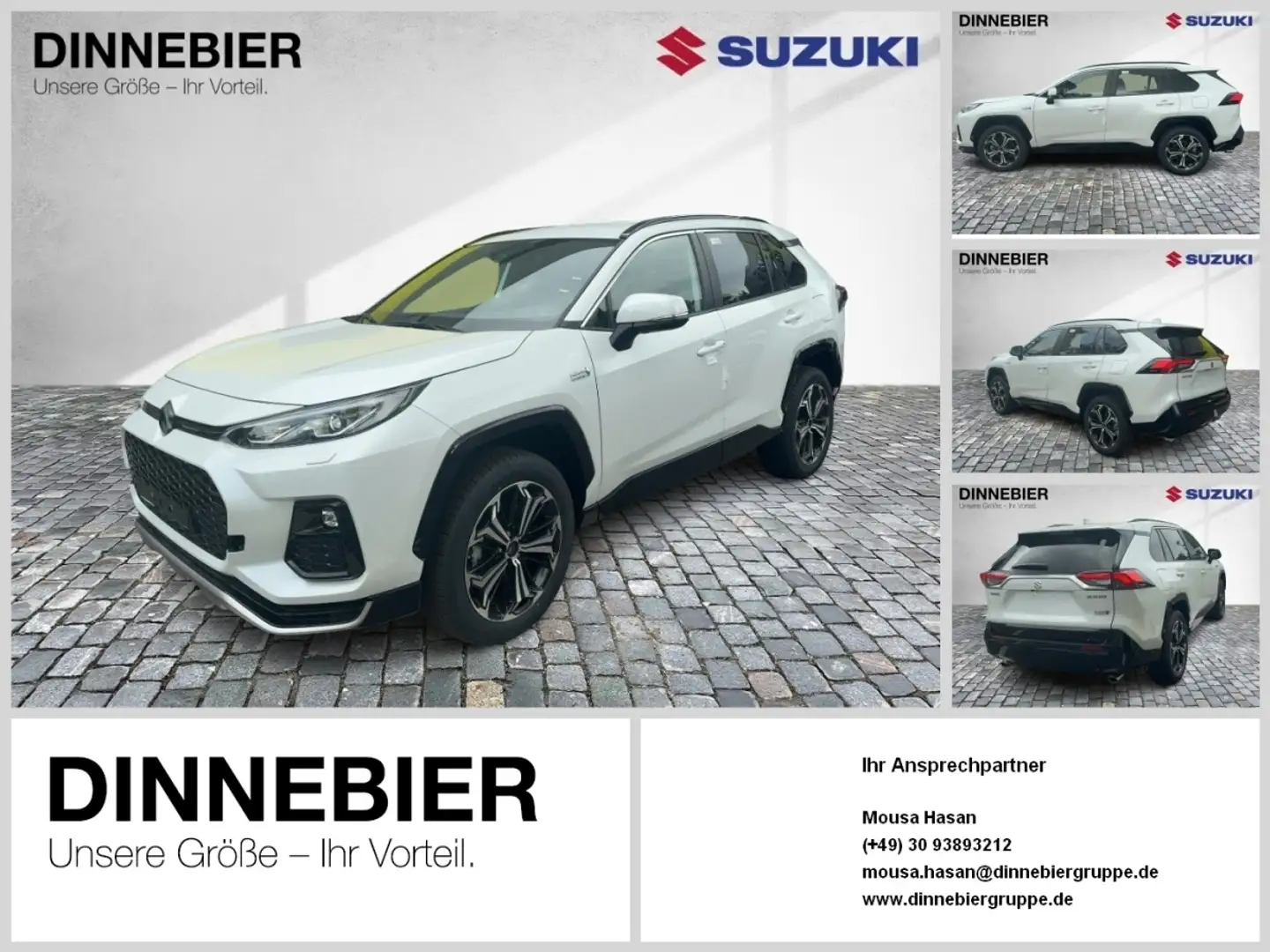 Suzuki Across COMFORT+ 4x4 (CVT) *6 Jahre Garantie* LM Білий - 1