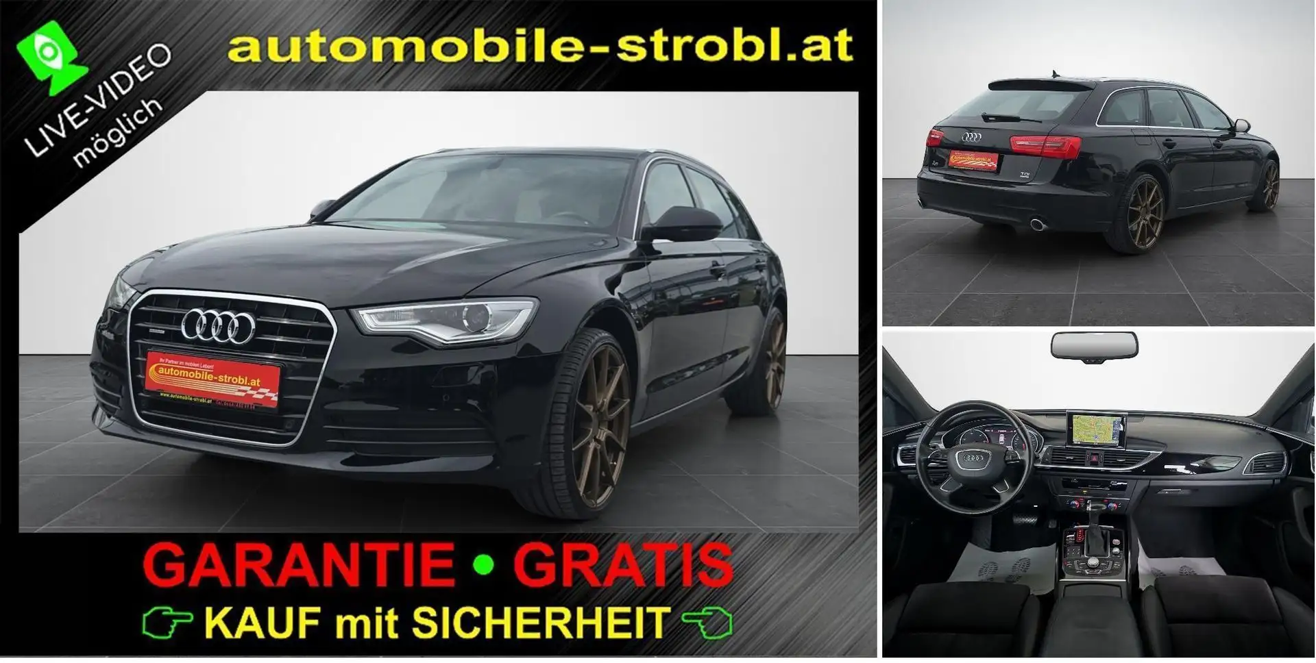 Audi A6 Avant 3.0 TDI quattro Bose Navi 4Z.Klimatr. Nero - 1