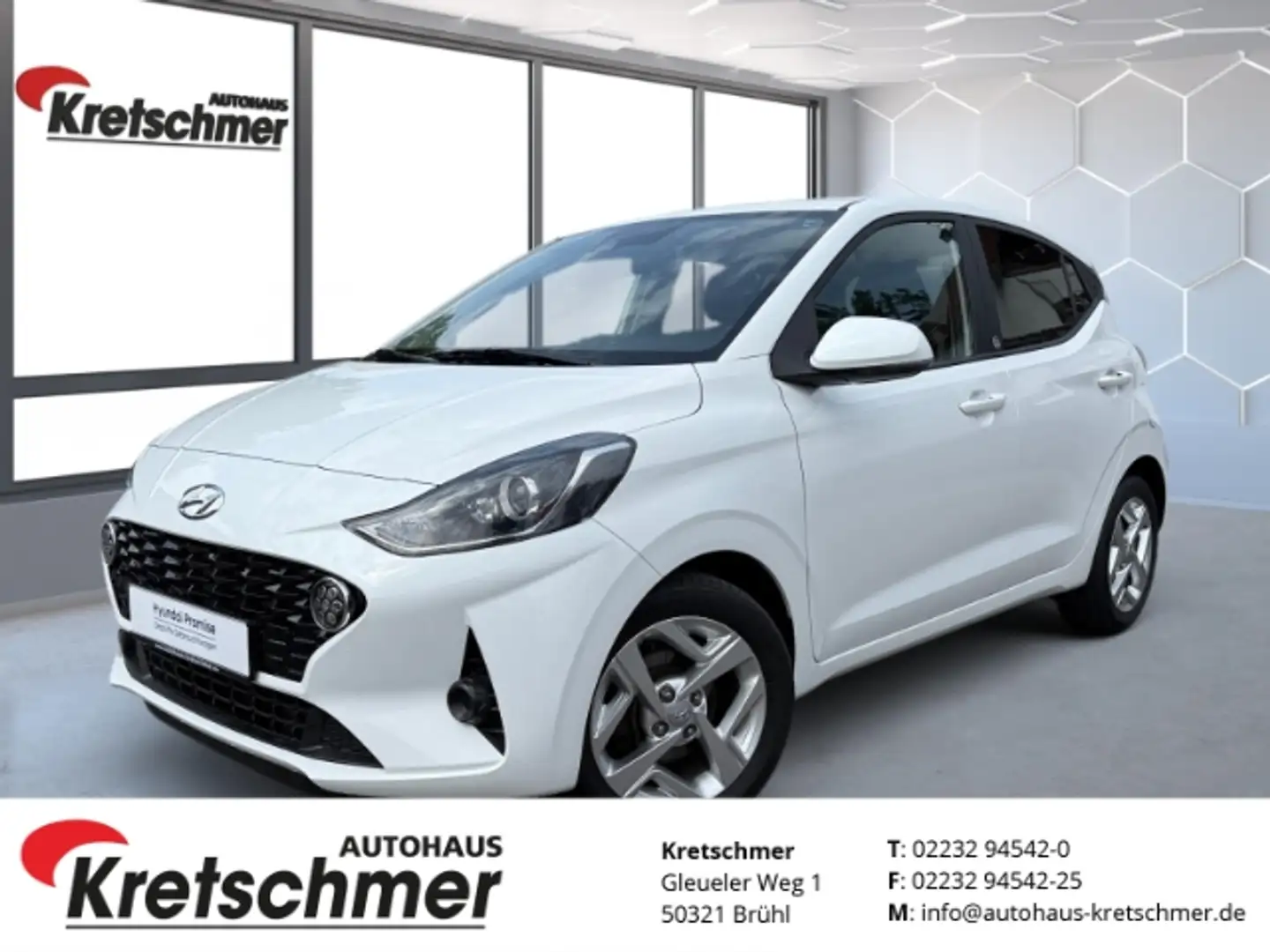 Hyundai i10 Edition 30 1.0 Klima*Sitzheizung*Lenkradheizung*Ga Blanc - 1