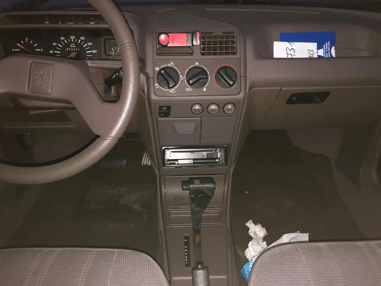Peugeot 205 automatique, foto 6
