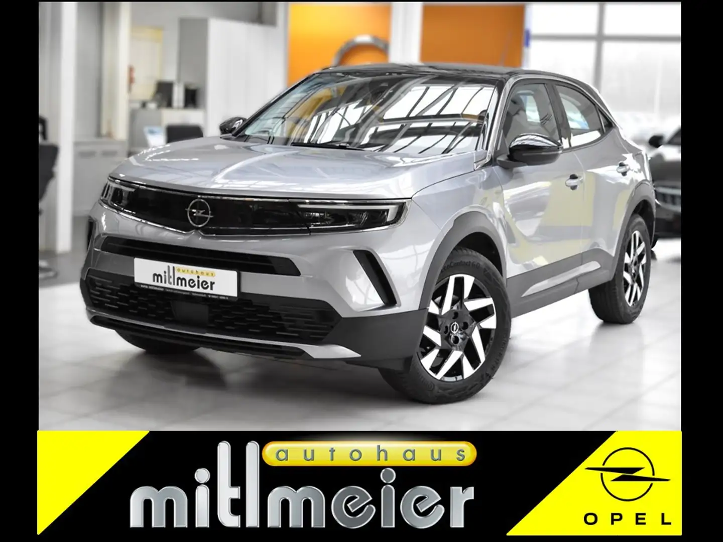 Opel Mokka 1.2T 96kW AUTOMATIK 180°Kamera SHZ DAB ALU Grau - 1