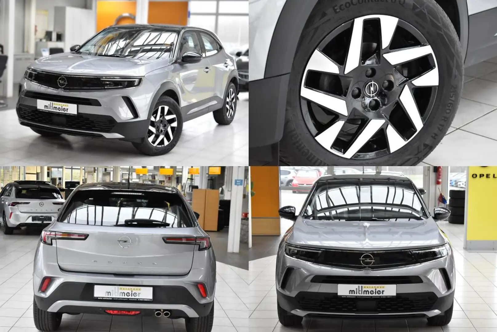 Opel Mokka 1.2T 96kW AUTOMATIK 180°Kamera SHZ DAB ALU Grau - 2