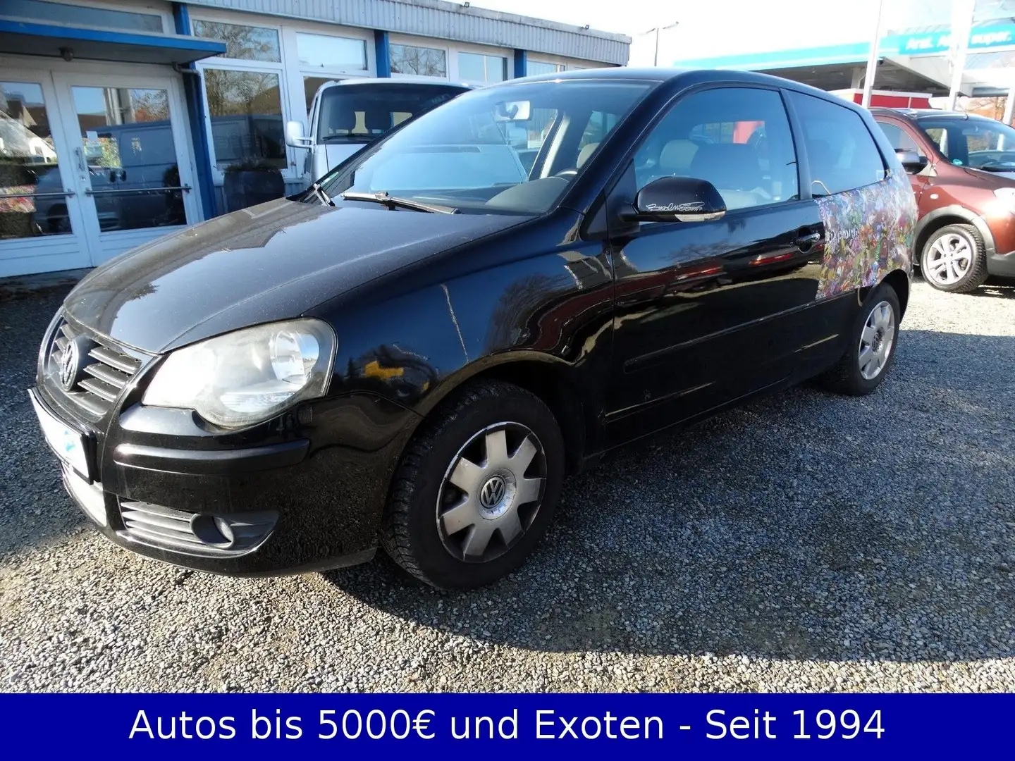 Volkswagen Polo 1.2 51kW Sportline - Tüv Neu Schwarz - 1
