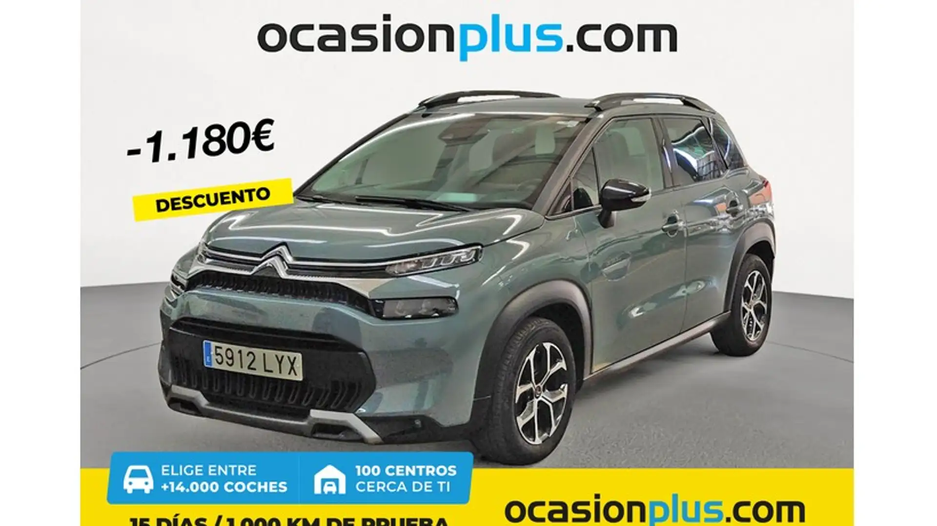 Citroen C3 Aircross Puretech S&S Shine 110 Gris - 1