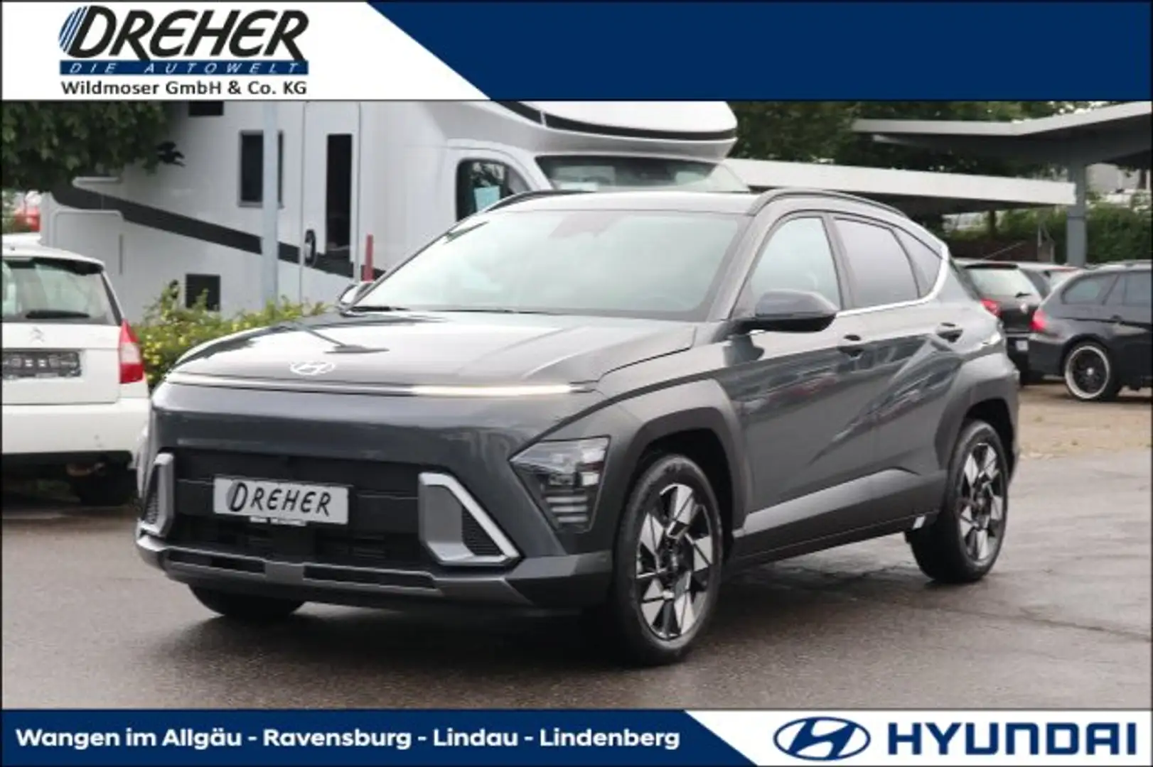 Hyundai KONA Kona MY25 1.6 T-GDI 7-DCT 170PS Prime Navi/ BOSE Grau - 1