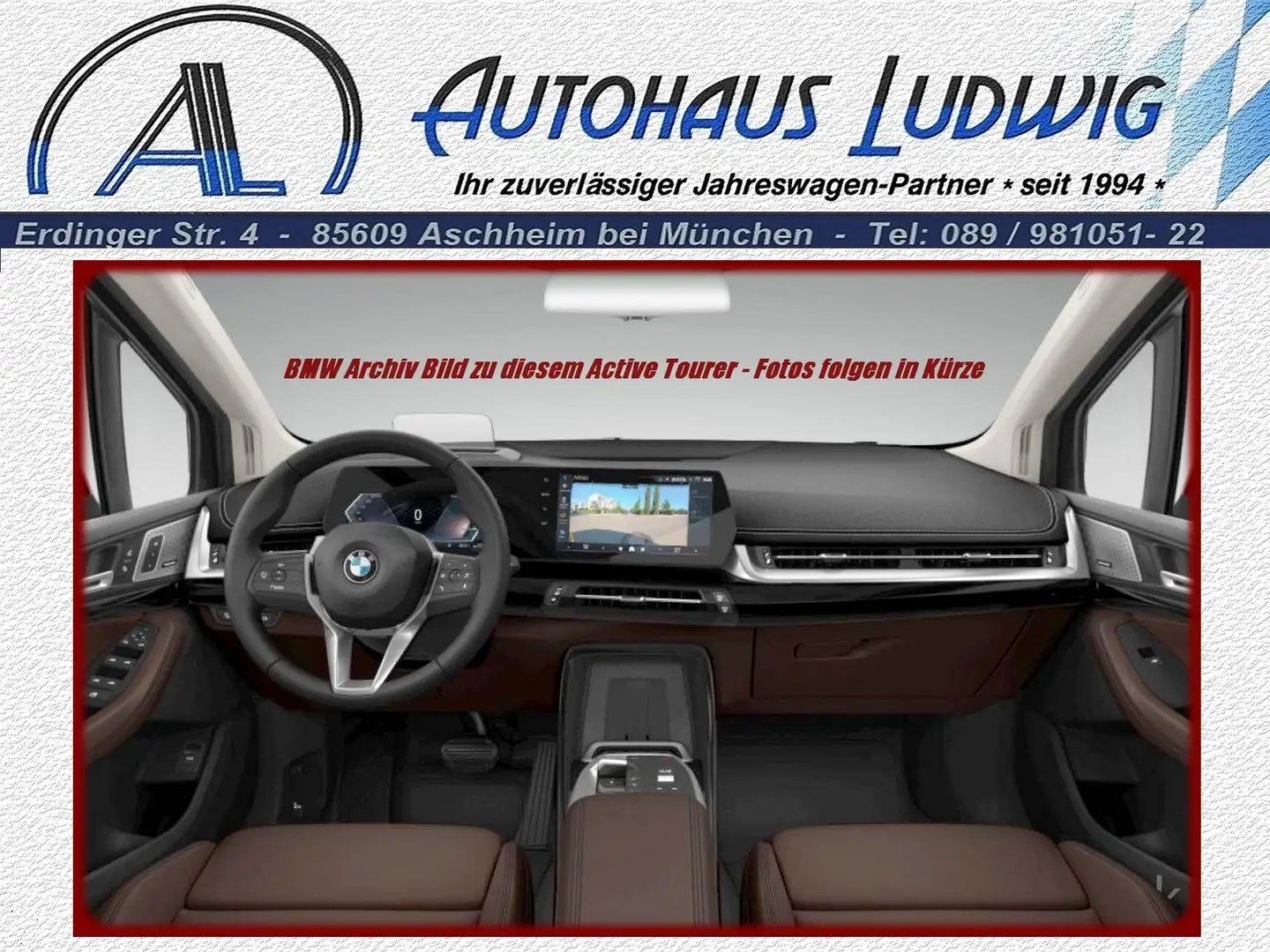 BMW 223 iA Active Tourer*Leder*HUD*DriveProf*AHK*360*Park+ Rouge - 2