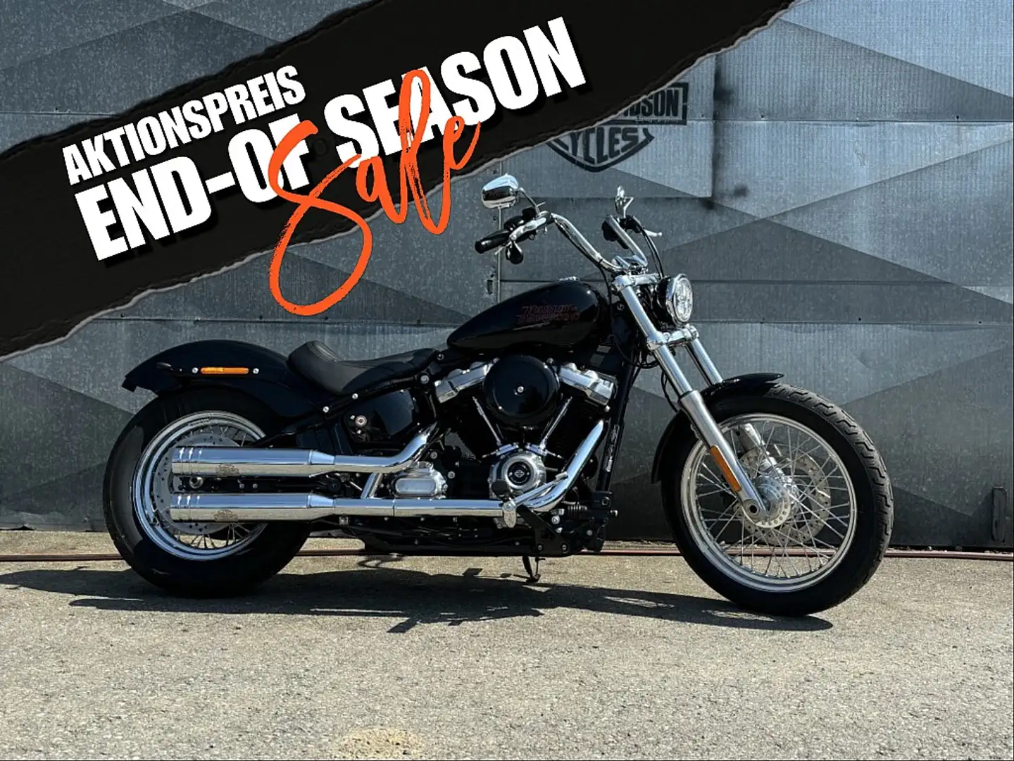 Harley-Davidson Softail Softail Standard Custom *END-OF-SEASON AKTION!* FX Zwart - 1