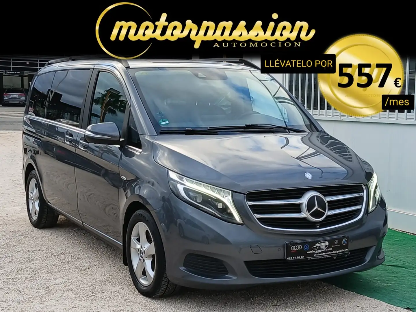Mercedes-Benz V 250 250d Largo Avantgarde 7G Tronic Argent - 1