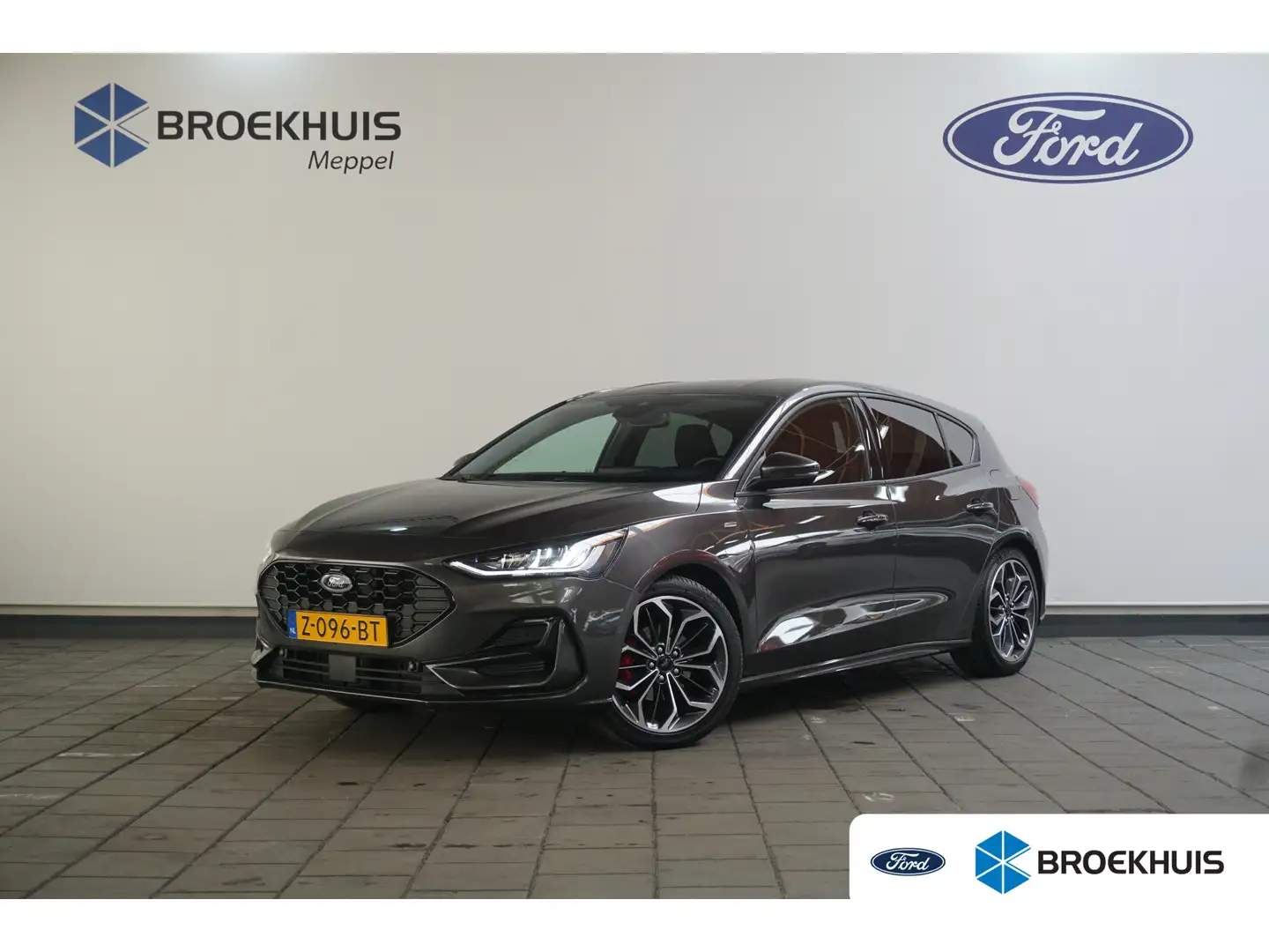 Ford Focus 1.0 EcoBoost Hybrid ST Line X | Sync 4, Groot Sche Gris - 1